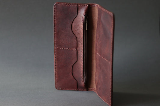 Leather Long Wallet