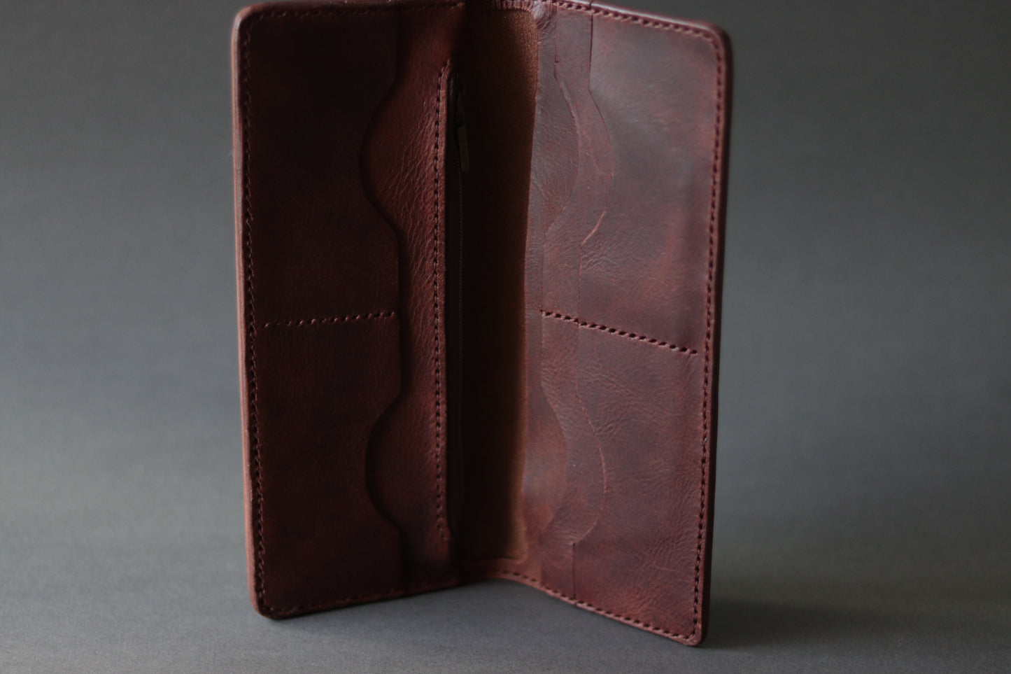 Leather Long Wallet